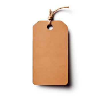 Set of blank craft sales or price tags. Set of blank labels for discounts, sales, price tags.