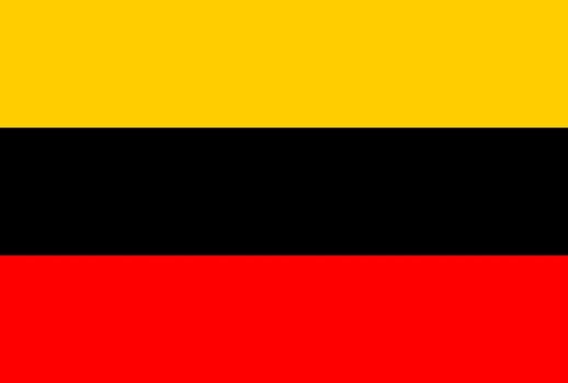Vector Illustration of the Historical Timeline Flag of the Transcaucasian Federation