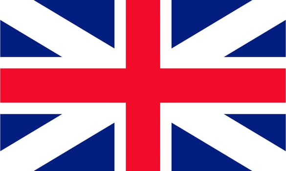 Vector Illustration of the Historical Timeline Flag of Great Britain from 1707 to 1800
