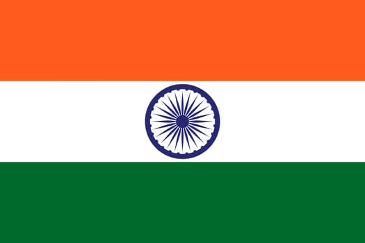 vector background of india flag