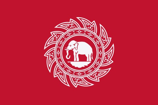 vector illustration of Thailand flag sign symbol