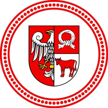 Coat of arms of Charnkovo-Tshcianets county
