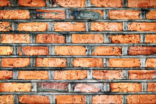 Old brick wall texture. Brick surface background