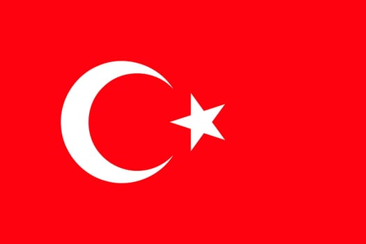 vector background of turkey flag