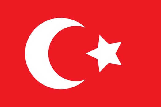 Old Turkish flag