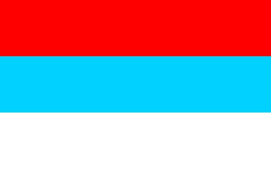 Flag of Stshelets-Dresdenets County
