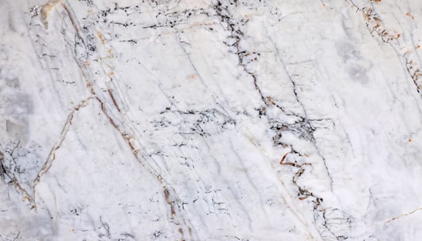 White marble texture with natural pattern for background or design art work.