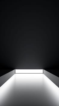 black and white Minimalism, layout element for graphic design .Generative AI