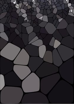 Black modern geometric abstract background