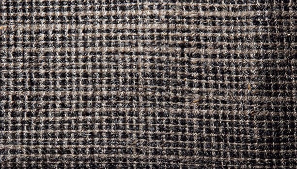 Knitted grey textured background photo