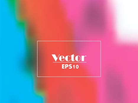 Abstract multicolored background. Smooth color gradation. Blurred colorful gradient background. Vector illustration for your graphic design, template, banner, poster or website
