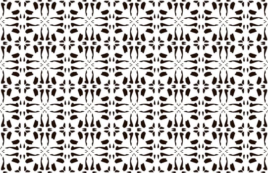 Vector seamless background made of in black and white. For wallpaper, backgrounds, decoration for your design, ceramic, page fill and more.