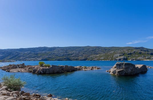 Lagoa Comprida (Long Lake) is the largest lake of Serra da Estrela Natural park, Portugal.