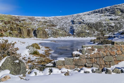 Mountain view, Serra da Estrela, the highest point of Portugal