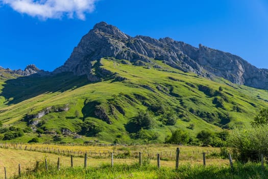 Massif of Las Ubinas between Asturias and Leon. In the Natural Parks of Las Ubinas-La Mesa in Asturias and the Natural Park of Babia y Luna in Leon, Spain