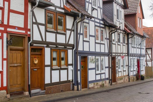 The Town of Bad Sooden-Allendorf in the Werra Valley in Germany, Hessen