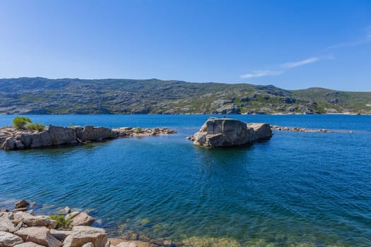 Lagoa Comprida (Long Lake) is the largest lake of Serra da Estrela Natural park, Portugal.