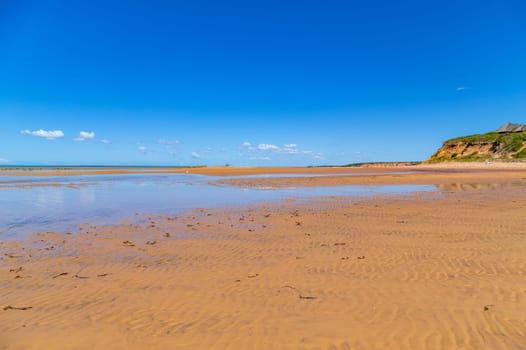 Pristine beach in Inhaca Island outside Maputo, Mozambique