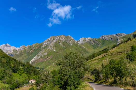 Massif of Las Ubinas between Asturias and Leon. In the Natural Parks of Las Ubinas-La Mesa in Asturias and the Natural Park of Babia y Luna in Leon, Spain