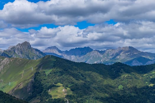 Massif of Las Ubinas between Asturias and Leon. In the Natural Parks of Las Ubinas-La Mesa in Asturias and the Natural Park of Babia y Luna in Leon, Spain