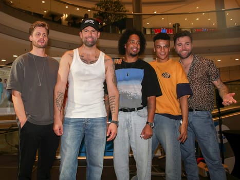 Schlager Boyband TEAM 5ÜNF  in Magdeburg  am 24.10.2023