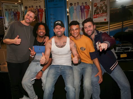 Schlager Boyband TEAM 5ÜNF  in Magdeburg  am 24.10.2023