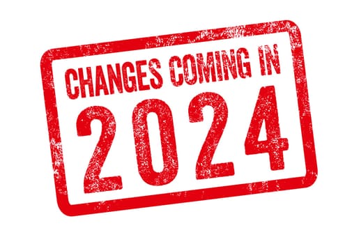Red stamp - Changes coming in 2024