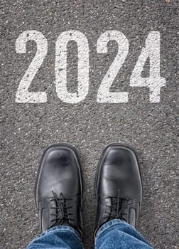 Text on the floor - 2024