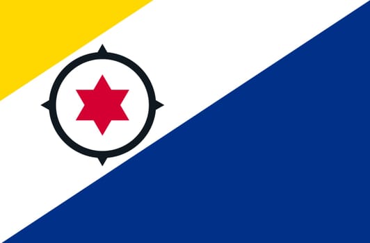 flag of Bonaire. National Bonaire flag. Vanuatu national flag. Illustration of national symbol. Island country. State symbol. Special municipality of the Netherlands