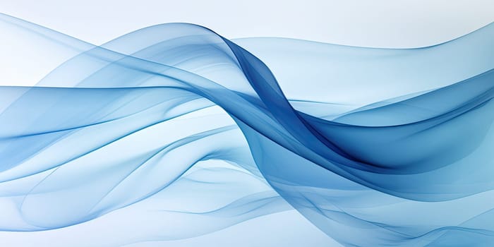 Abstract blue wave background, design elelement