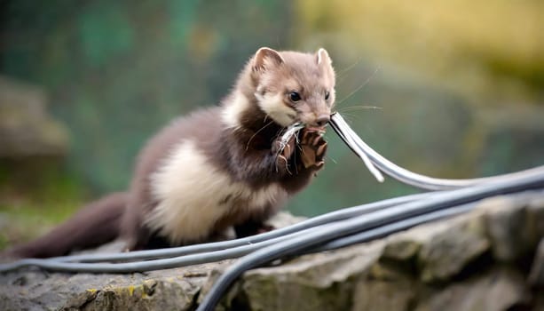 Stone marten can cause great damage to cars or solar systems. Well, who's insured.