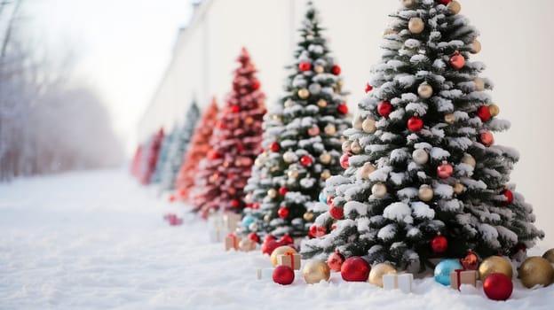 Beautiful and wonderful Christmas background with customizable space for Christmas wishes.