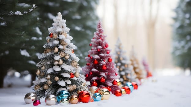 Beautiful and wonderful Christmas background with customizable space for Christmas wishes.