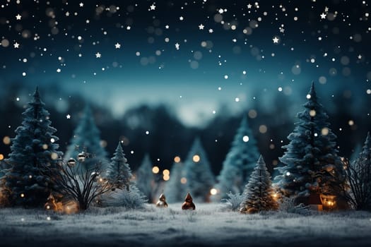 Beautiful and wonderful Christmas background with customizable space for Christmas wishes.