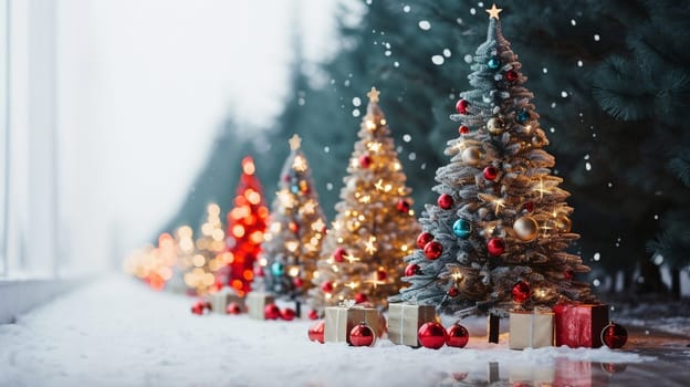 Beautiful and wonderful Christmas background with customizable space for Christmas wishes.