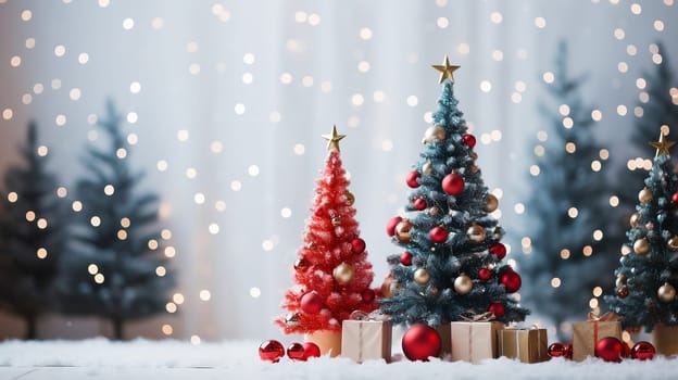 Beautiful and wonderful Christmas background with customizable space for Christmas wishes.