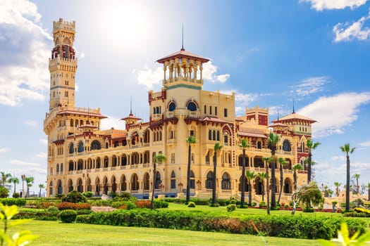 Wonderful Montaza Palace, famous place of visit, Alexandria, Egypt