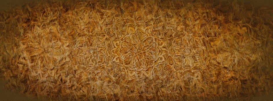 Creative illustration of arabic background. Beige arab geometric decoration - vintage retro design