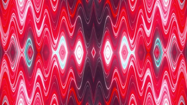 Colorful kaleida neon. Computer generated 3d render