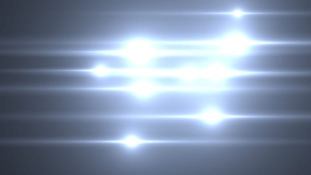 Abstract chaotic lights. Computer generated 3d render