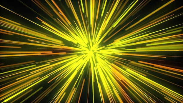 Light Glow lines. Computer generated 3d render