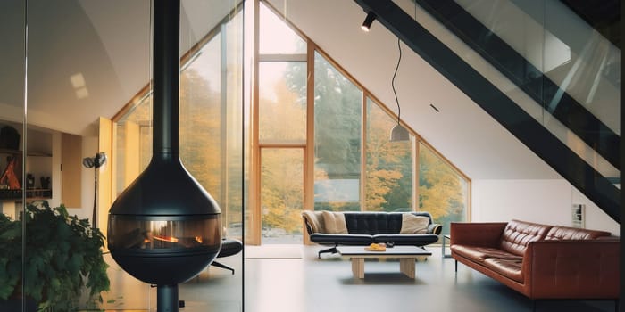 Modern Architecture - a residence on Rocky Mountaiins