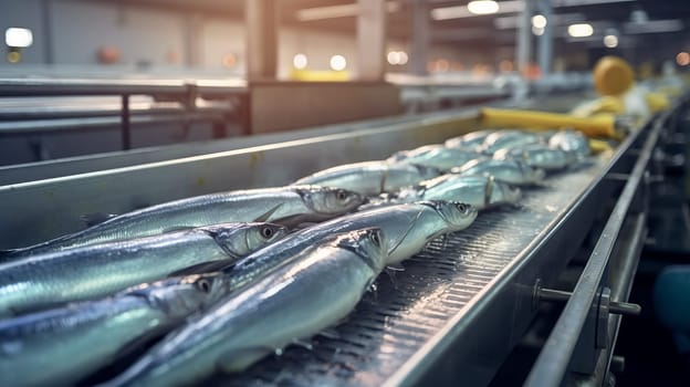 Fish production factory
