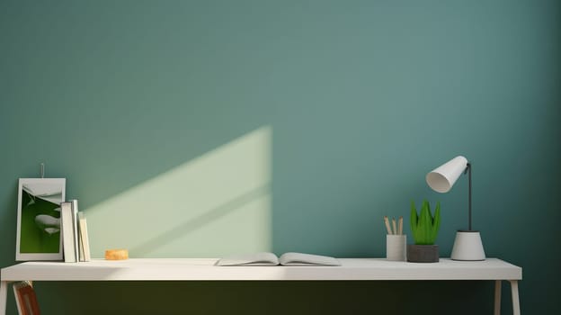 Office desk copyspace