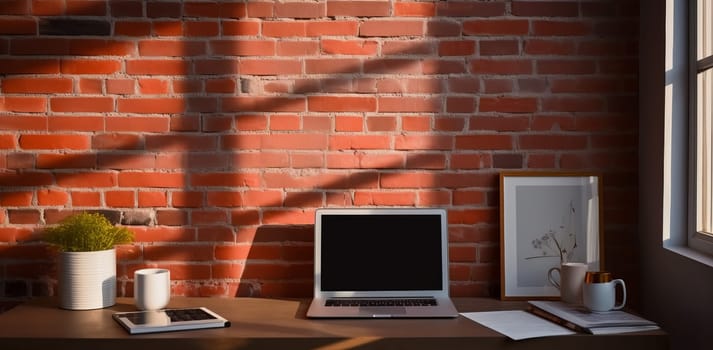 Office desk copyspace
