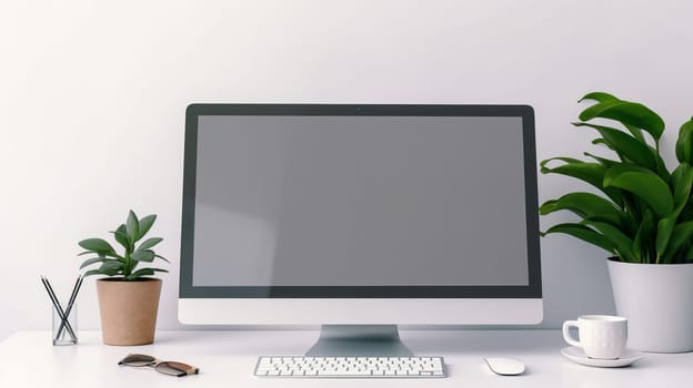 Computer Keyboard and mouse on desk