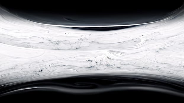 Monochrome liquid backdrop with textured gradient. artificial art