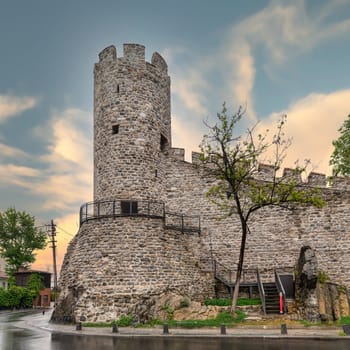 Anadolu Hisari, or Anatolian Castle, a 13th century medieval Ottoman fortress built by Sultan Bayezid I, and located on the Anatolian side of the Bosporus in Beykoz district, Istanbul, Turkey