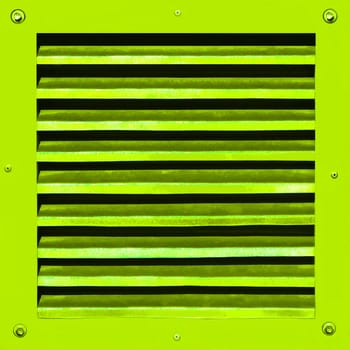 salad metal openings for ventilation out.