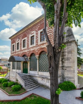 Sepsefa Mosque, aka Sepsefa Hatun Mosque, an Ottoman era mosque, built by Fatma Sepsefa Hatun in 1787, located in Ataturk Boulevard, Fatih district, Istanbul, Turkey